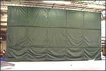 roll up curtain